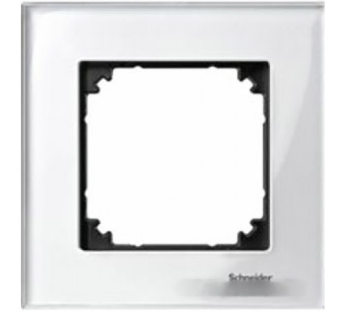 Рамка Schneider Electric Merten System M MTN404119 (белый бриллиант)
