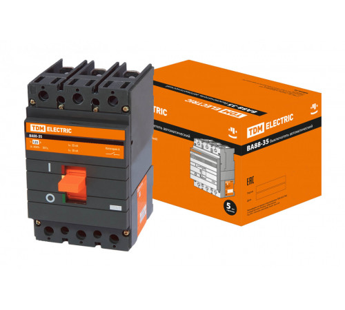 Выключатель автоматический TDM Electric ВА88-35 3Р 125А 35кА