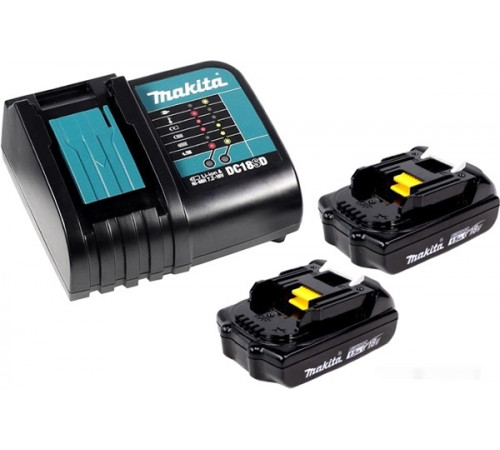 Аккумулятор для инструмента Makita BL1815N + DC18SD (18В/1.5 а*ч + 7.2-18В)
