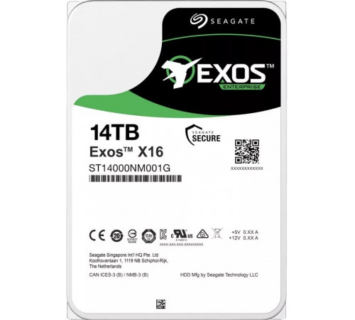 Жесткий диск Seagate Exos X16 14TB ST14000NM001G