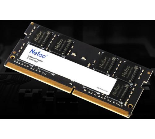 Модуль памяти Netac Basic 16GB DDR4 SODIMM PC4-21300 NTBSD4N26SP-16