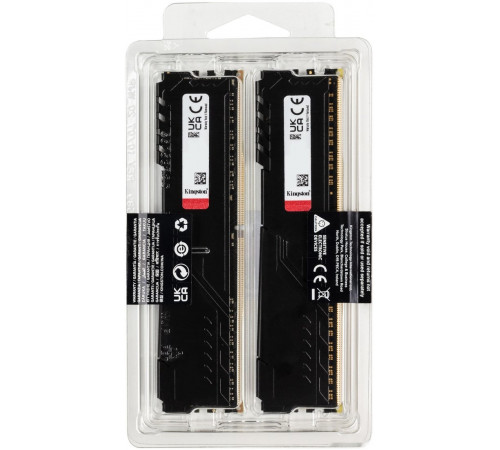 Модуль памяти Kingston FURY Beast 2x8GB DDR4 PC4-25600 KF432C16BBK2/16