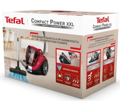 Пылесос Tefal Compact Power XXL TW4873EA