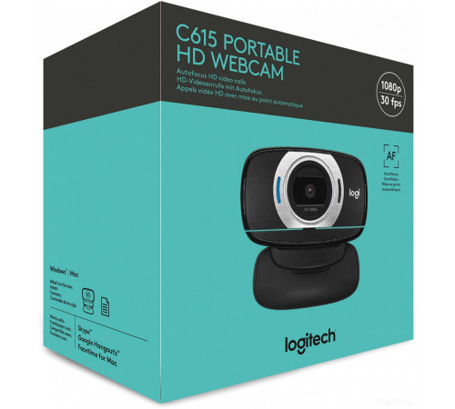 Веб-камера Logitech HD Webcam C615