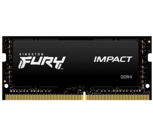 Модуль памяти Kingston FURY Impact 8GB DDR4 SODIMM PC4-25600 KF432S20IB/8