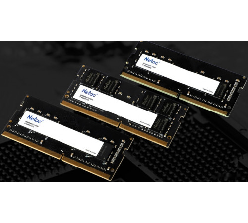 Модуль памяти Netac Basic 16GB DDR4 SODIMM PC4-25600 NTBSD4N32SP-16