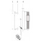 Бра Maytoni Verticale MOD308WL-L9BL3K