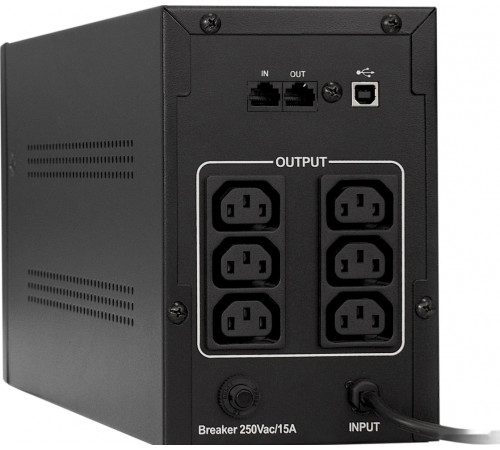 Источник бесперебойного питания Exegate SpecialPro Smart LLB-1200.LCD.AVR.C13.RJ.USB