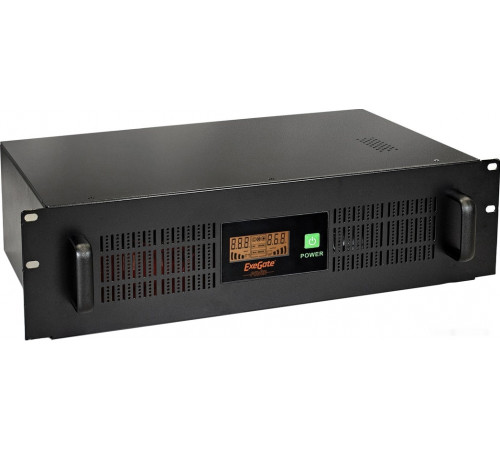 Источник бесперебойного питания Exegate ServerRM UNL-1500.LCD.AVR.C13.RJ.USB.3U