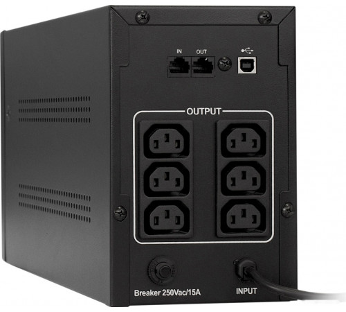 Источник бесперебойного питания Exegate SpecialPro Smart LLB-1500.LCD.AVR.C13.RJ.USB