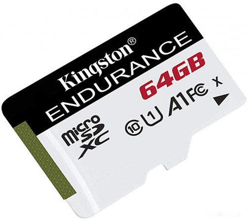 Карта памяти Kingston High Endurance microSDXC 64GB