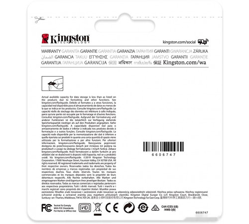 Карта памяти Kingston High Endurance microSDXC 64GB