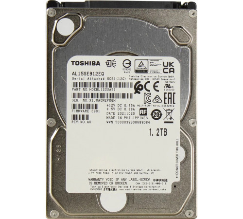 Жесткий диск Toshiba AL15SEB12EQ 1.2TB