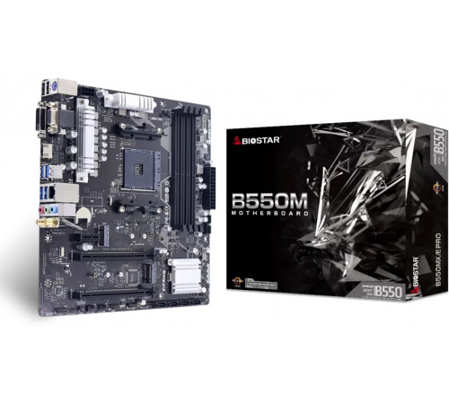 Материнская плата Biostar B550MX/E PRO Ver. 6.0