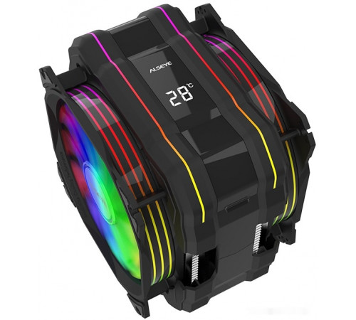Кулер для процессора ALSEYE M120D Plus (черный)