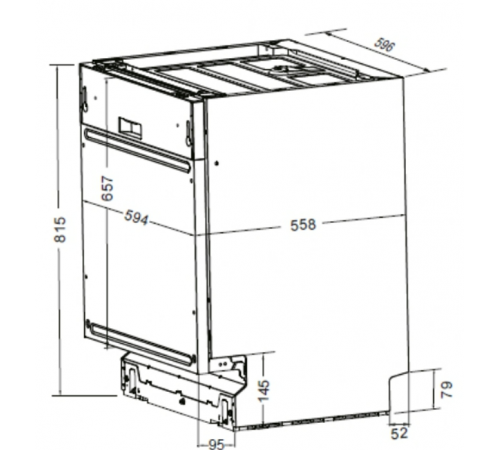 Посудомоечная машина Kuppersberg GS 6057
