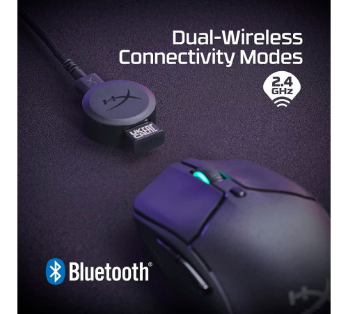 Игровая мышь HyperX Pulsefire Haste 2 Wireless (черный)