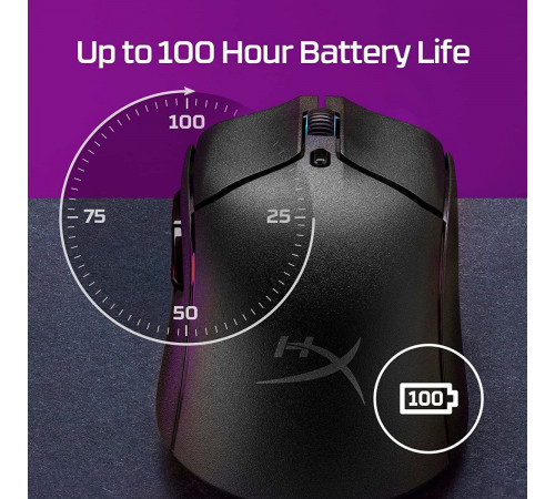 Игровая мышь HyperX Pulsefire Haste 2 Wireless (черный)