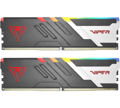 Модуль памяти Patriot Viper Venom RGB 2x16ГБ DDR5 7400МГц PVVR532G740C36K