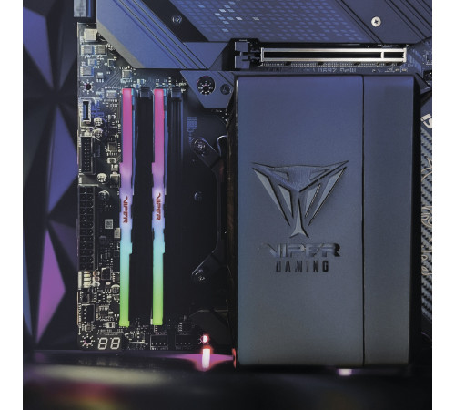 Модуль памяти Patriot Viper Venom RGB 2x16ГБ DDR5 7400МГц PVVR532G740C36K