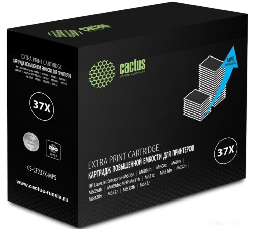 Картридж Cactus CS-CF237X-MPS (аналог HP 37A (CF237A)