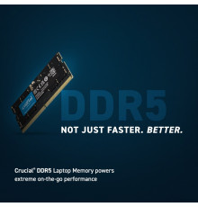 Модуль памяти Crucial 32ГБ DDR5 SODIMM 5600 МГц CT32G56C46S5