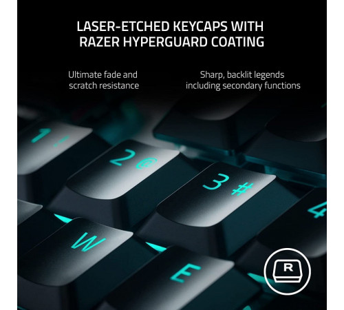 Клавиатура RAZER DeathStalker V2 Pro TKL (Razer Low Profile Optical Red, нет кириллицы)