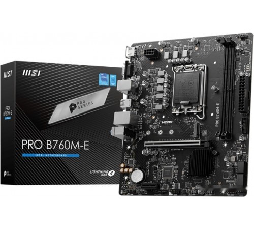 Материнская плата MSI Pro B760M-E