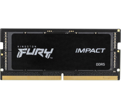 Модуль памяти Kingston FURY Impact 16ГБ DDR5 SODIMM 6000 МГц KF560S38IB-16