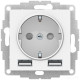 Розетка Schneider Electric AtlasDesign ATN000130