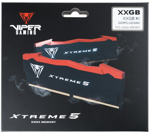 Модуль памяти Patriot Viper Xtreme 5 2x16ГБ DDR5 7600МГц PVX532G76C36K