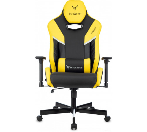 Офисное кресло Knight Thunder 5X (черный/желтый)