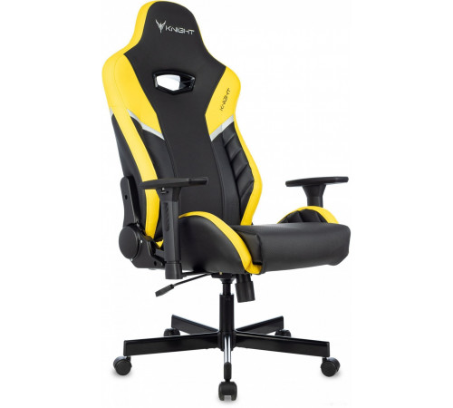 Офисное кресло Knight Thunder 5X (черный/желтый)