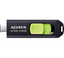 USB Flash A-Data UC300 256GB (черный/зеленый)
