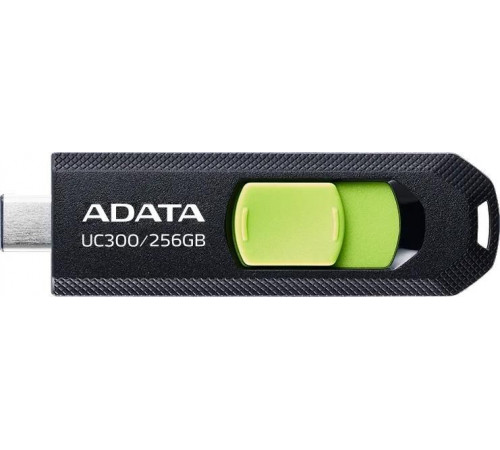 USB Flash A-Data UC300 256GB (черный/зеленый)
