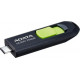 USB Flash A-Data UC300 256GB (черный/зеленый)