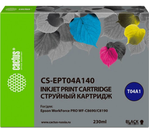 Картридж Cactus CS-EPT04A140 (аналог Epson EPT04A140)