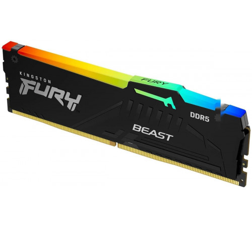 Модуль памяти Kingston FURY Beast RGB 32ГБ DDR5 6000 МГц KF560C30BBEA-32