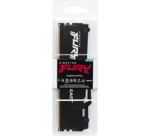 Модуль памяти Kingston FURY Beast RGB 32ГБ DDR5 6000 МГц KF560C30BBEA-32