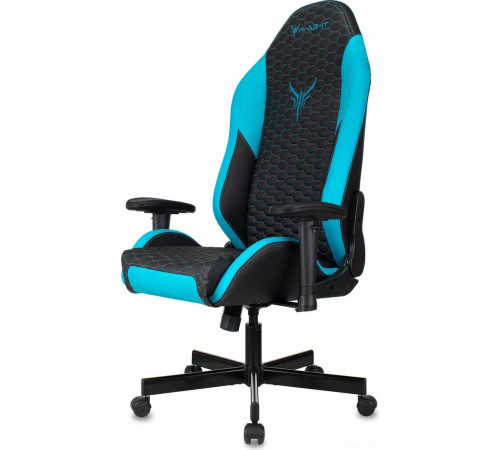 Офисное кресло Knight Neon (черный/голубой)