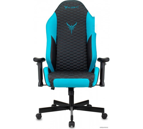 Офисное кресло Knight Neon (черный/голубой)
