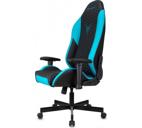 Офисное кресло Knight Neon (черный/голубой)
