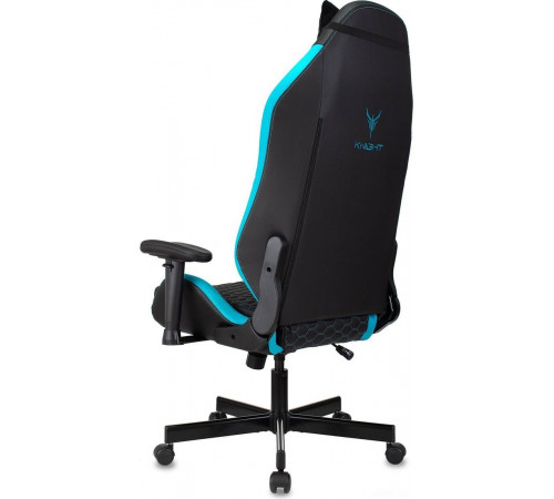 Офисное кресло Knight Neon (черный/голубой)