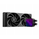 Жидкостное охлаждение для процессора ID-COOLING DX240 Max Black