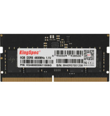 Модуль памяти KingSpec 8ГБ DDR5 SODIMM 4800 МГц KS4800D5N11008G