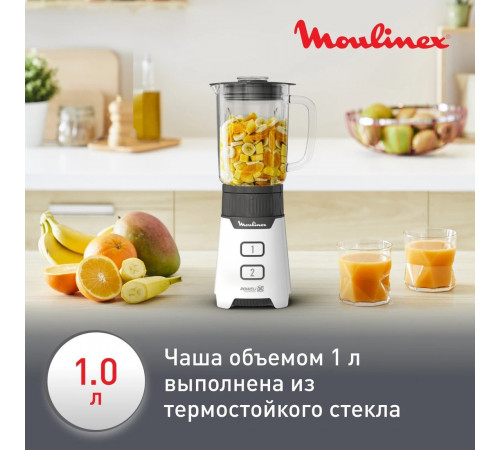 Блендер Moulinex LM16L110 (белый)