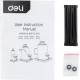 Бутылочный домкрат Deli DQ71050 50т