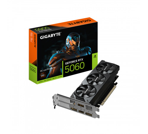 Видеокарта Gigabyte GeForce RTX 5060 OC Low Profile 8G GV-N5060OC-8GL