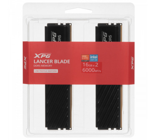 Модуль памяти A-Data XPG Lancer Blade 2x16ГБ DDR5 6000 МГц AX5U6000C3616G-DTLABBK
