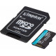 Карта памяти Kingston Canvas Go! microSDXC 128GB SDCG4/128GB (с адаптером)